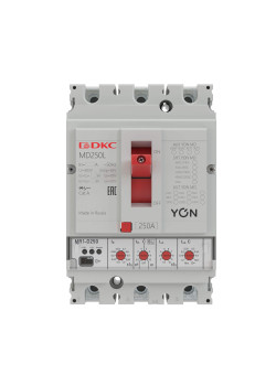 Авт. выкл. YON MD160N-MR1 3P 160А 40kA Ir 0.4…1xIn Isd 1.5…10xIn