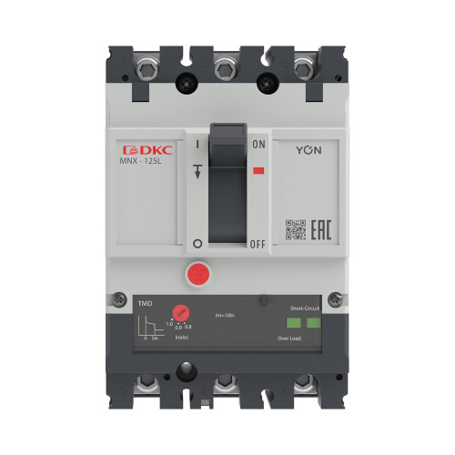 Авт. выкл. YON pro MNX125L 3P 40A 70kA при AC415V расц. TMD