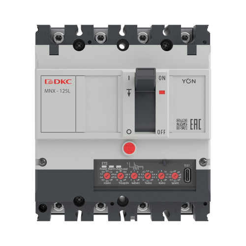 Авт. выкл. YON pro MNX125L 4P 63A 70kA при AC415V расц. ETE