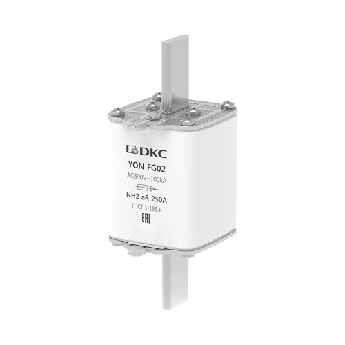 Предохранитель YON ножевого типа FG2 250А 690V характеристика aR