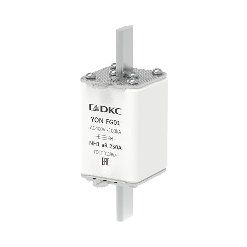 Предохранитель YON ножевого типа FG1 250А 400V характеристика aR