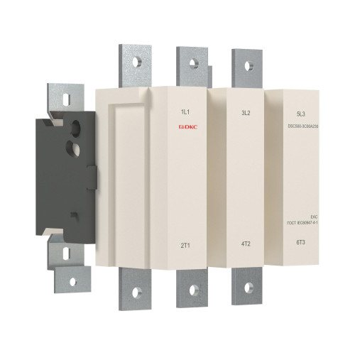 Магнитный контактор DSC800-3C00A230 800А 400кВт (AC3)  кат 220В AC