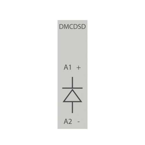Ограничитель перенапряжений для миниконтакторов DMC и реле DCR с диодом 12-600VDC