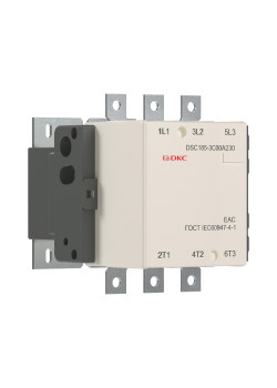 Магнитный контактор DSC185-3C00A230 185А 90кВт (AC3)  кат 220В AC