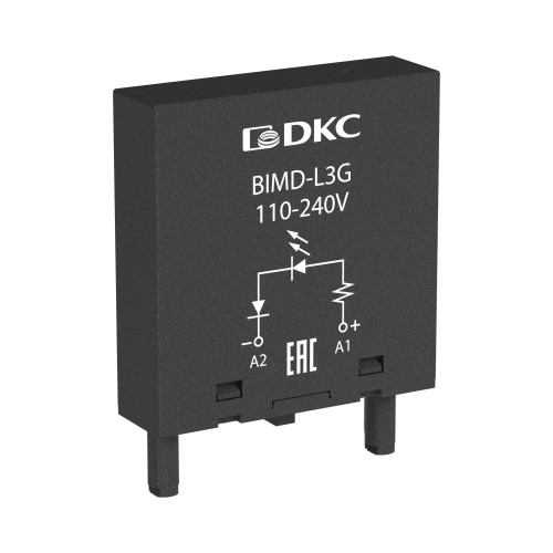 Модуль индикации и защиты, RC-цепочка, 6-24V AC/DC