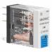 Реле миниатюрное промышленное, 2CO, ком. ток 8А, AgSnO2, напряжение 24V DC, опция: тест-кнопка+светодиод+защитный диод