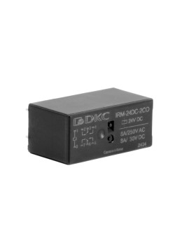 Реле миниатюрное низкопрофильное, 2CO, ком. ток 8А, AgSnO₂, напряжение110V DC