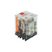 Реле миниатюрное силовое, 3CO, ком. ток 16А, AgSnO2, напряжение 24V AC, опция: тест-кнопка+светодиод