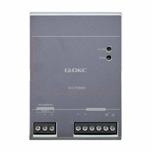 Источник питания Эко Пауэр (Eco Power), однофазный, 480Вт, 20А, 24В