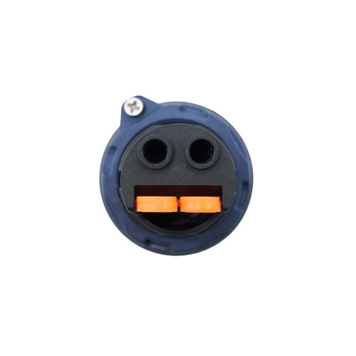 Сигнальная лампа со встроенным диодом 220В, синяя, зажим Plug-In