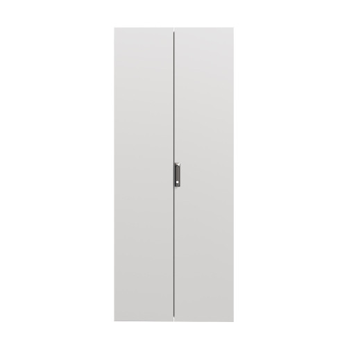 Дверь двойная сплошная IT-CQE 1800x600, RAL7035