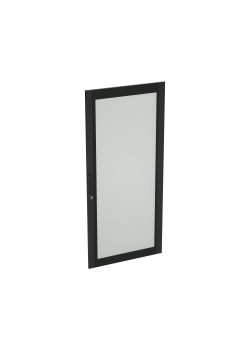 Дверь со стеклом для IT-CQE 1800x800, RAL9005