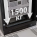 Шкаф разобранный напольный 19'' IT-CQE 47U 800х2200х800, двери перф/перф, RAL7011/7035