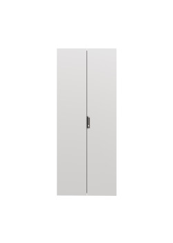 Дверь двойная сплошная IT-CQE 1400x600, RAL7035