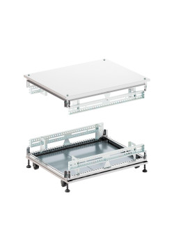 Крыша основание сплошные IT-CQE 800x1000, RAL7035