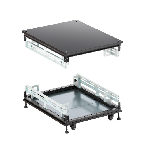 Крыша основание сплошные IT-CQE 800x800, RAL9005