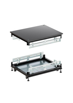 Крыша основание сплошные IT-CQE 800x600, RAL9005