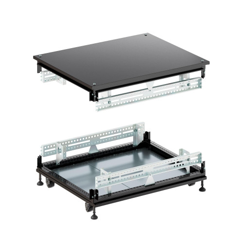 Крыша основание сплошные IT-CQE 800x800, RAL9005