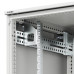 Шкаф напольный разобранный 19'' IT-CQE-N 42U 800x800мм, крыша с вырубкой, дверь перф. и двойная перф., двойные боковые панели, серый RAL7035