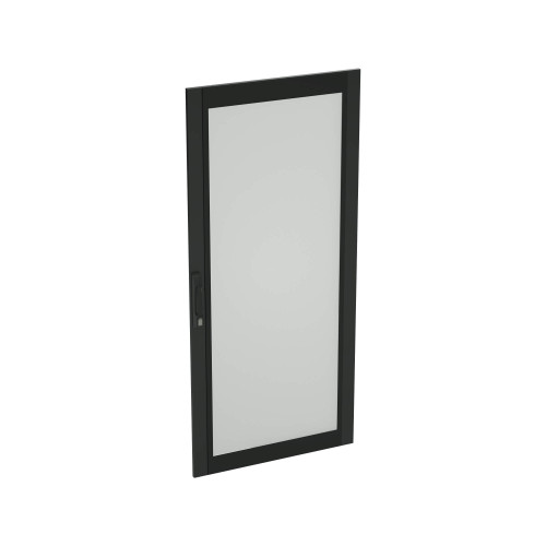 Дверь со стеклом для IT-CQE 1600x800, RAL7035