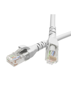 Патч-корд неэкранированный CAT6 U/UTP 4х2, LSZH, белый, 5.0м