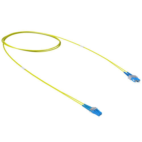 Оптический коммутационный шнур переходной двухволоконный (Duplex) LC-UPC/SC-UPC, 9/125 OS2, 3 м
