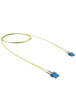Оптический коммутационный шнур двухволоконный (Duplex) SC-UPC/SC-UPC, 9/125 OS2, 10 м