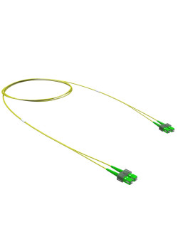 Оптический коммутационный шнур двухволоконный (Duplex) SC/APC-SC/APC, 9/125 (OS2), 3 м