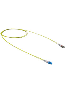 Оптический коммутационный шнур переходной двухволоконный (Duplex) LC-UPC/FC-UPC, 9/125 OS2, 5 м