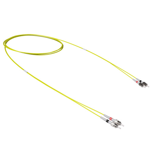 Оптический коммутационный шнур двухволоконный (Duplex) ST-UPC/ST-UPC, 9/125 OS2, 2 м