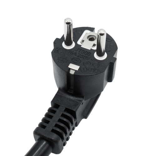Кабель питания DKC, Sсhuko - IEC320 C13, 2,0м, 3х1,5мм