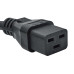 Кабель питания DKC, IEC320 С19 - IEC320 C20, 0,5м, 3x2,5мм
