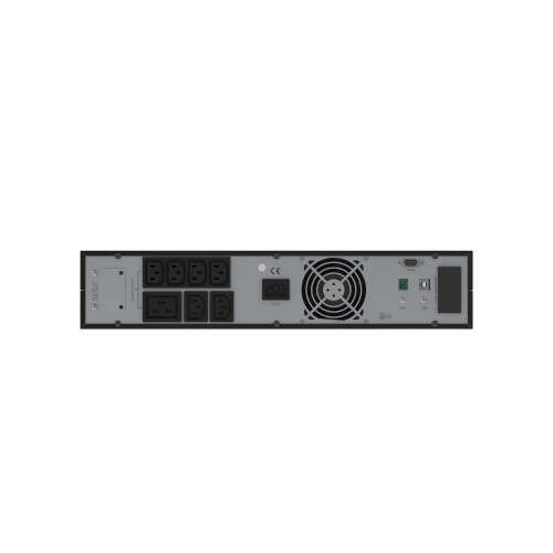 Линейно-интерактивный ИБП ДКС серии Инфо Рэкмаунт Про (Info Rackmount Pro), 1500 ВА/1200Вт,1/1, USB, RJ45, 6xIEC C13, Rack 3U, SNMP/AS400 slot, 2x9Aч