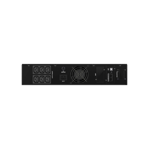 Линейно-интерактивный ИБП ДКС серии Инфо Рэкмаунт Про (Info Rackmount Pro), 1000ВА/800Вт,1/1, USB, RJ45, 6xIEC C13, Rack 2U, SNMP/AS400 slot, 2x7Aч