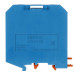 Клемма проходная, винтовой зажим, 2 точки подключения, 50 кв.мм, синяя Клемма проходная, винтовой зажим, 2 точки подключения, 50 кв.мм, синяя
