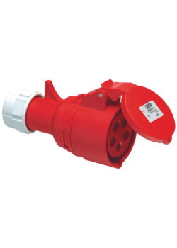 Розетка кабельная IP44 16A 3P+E 400V