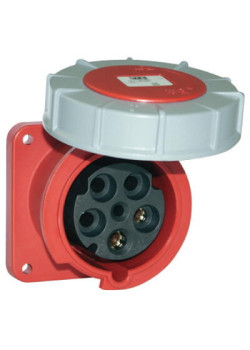 Розетка скрытой установки IP67 125A 3P+E 400V