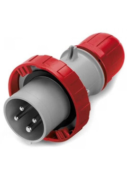 Вилка кабельная артикул DIS2183236 IP67 32A 3P+E 400В
