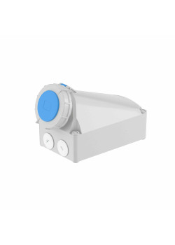Розетка настенная WS IP67 125A 2P+E 230В