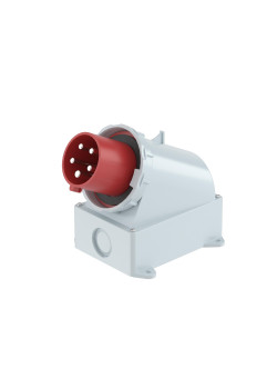 Вилка настенная WP IP67 63А 3P+E+N 400В
