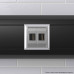 USB зарядное устройство модульное, Avanti, закаленная сталь, 2модуля, 2.1 А