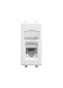 Компьютерная розетка RJ-45 модульная, кат.5е, 