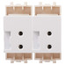 USB зарядное устройство модульное 2.1 А, Avanti, ванильная дымка, 2 модуля