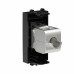 Компьютерная розетка RJ-45 без шторки модульная, кат.6А экранированная, Avanti, черный квадрат, 1 модуль Компьютерная розетка RJ-45 без шторки модульная, кат.6А экранированная, Avanti, черный квадрат, 1 модуль