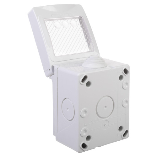 Коробка для настенного монтажа IP55, Avanti, серая, 2 модуля