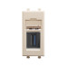 USB 3.0 розетка модульная, тип А-А, Avanti, ванильная дымка, 1 модуль