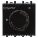 Термостат модульный для теплых полов, Avanti, черный квадрат, 2 модуля