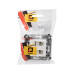 Компьютерная розетка RJ-45 в стену, кат.6 двойная,