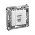 Компьютерная розетка RJ-45 в стену, кат.6A одинарная, Компьютерная розетка RJ-45 в стену, кат.6A одинарная,