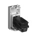 USB 3.0 розетка модульная, тип А-А, Avanti, закаленная сталь, 1 модуль